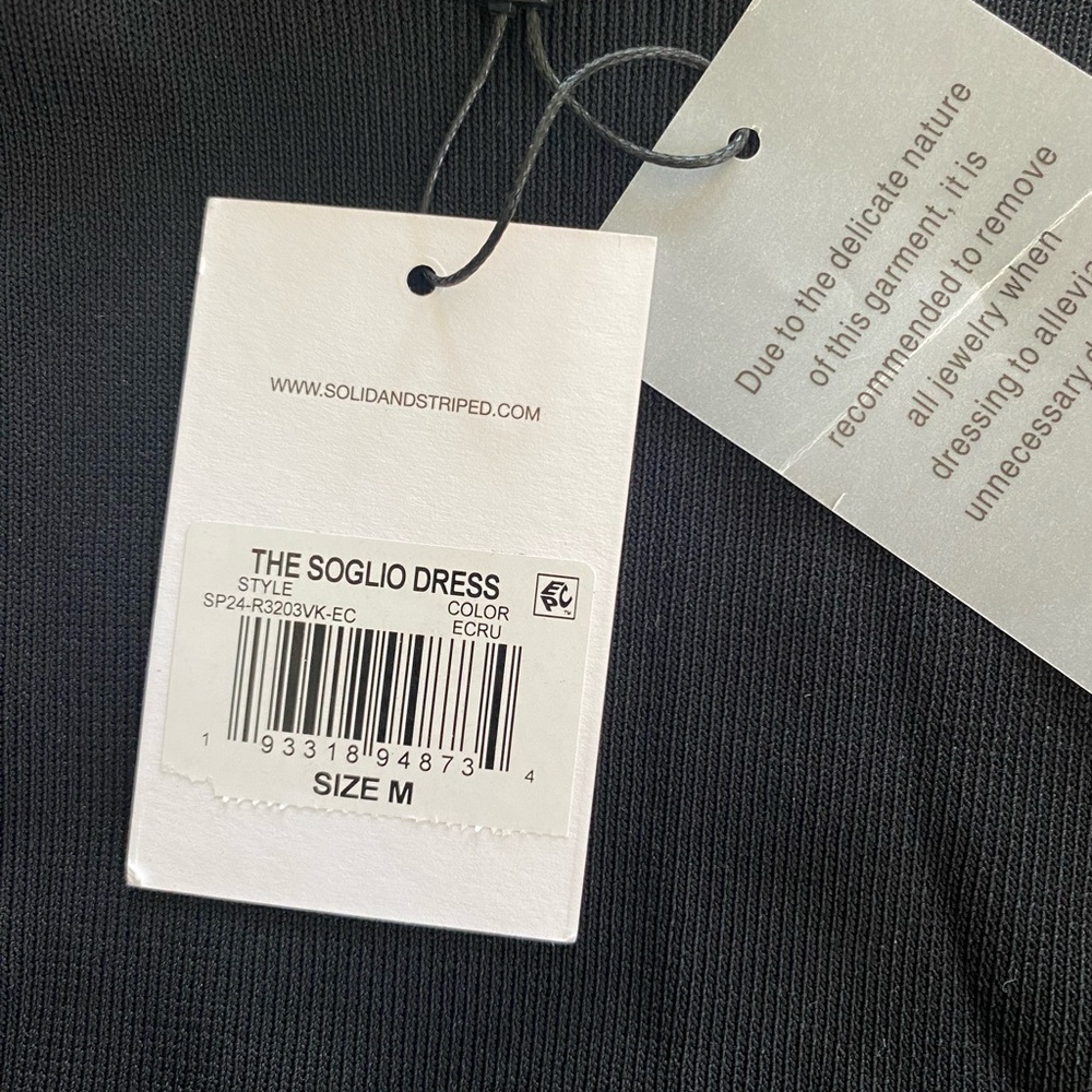 NWT Solid & Striped Soglio Dress Size M - Picture 5 of 14